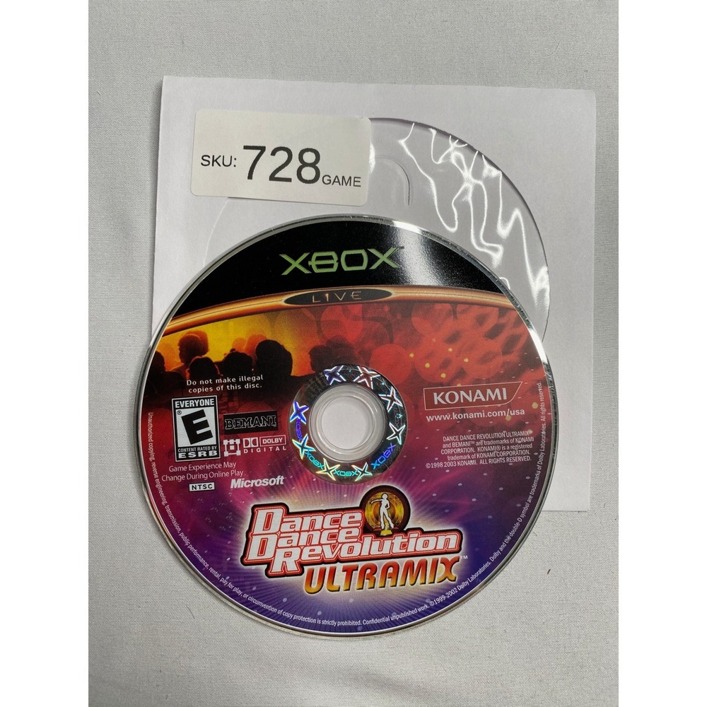 Dance Dance Revolution Ultramix Microsoft Xbox